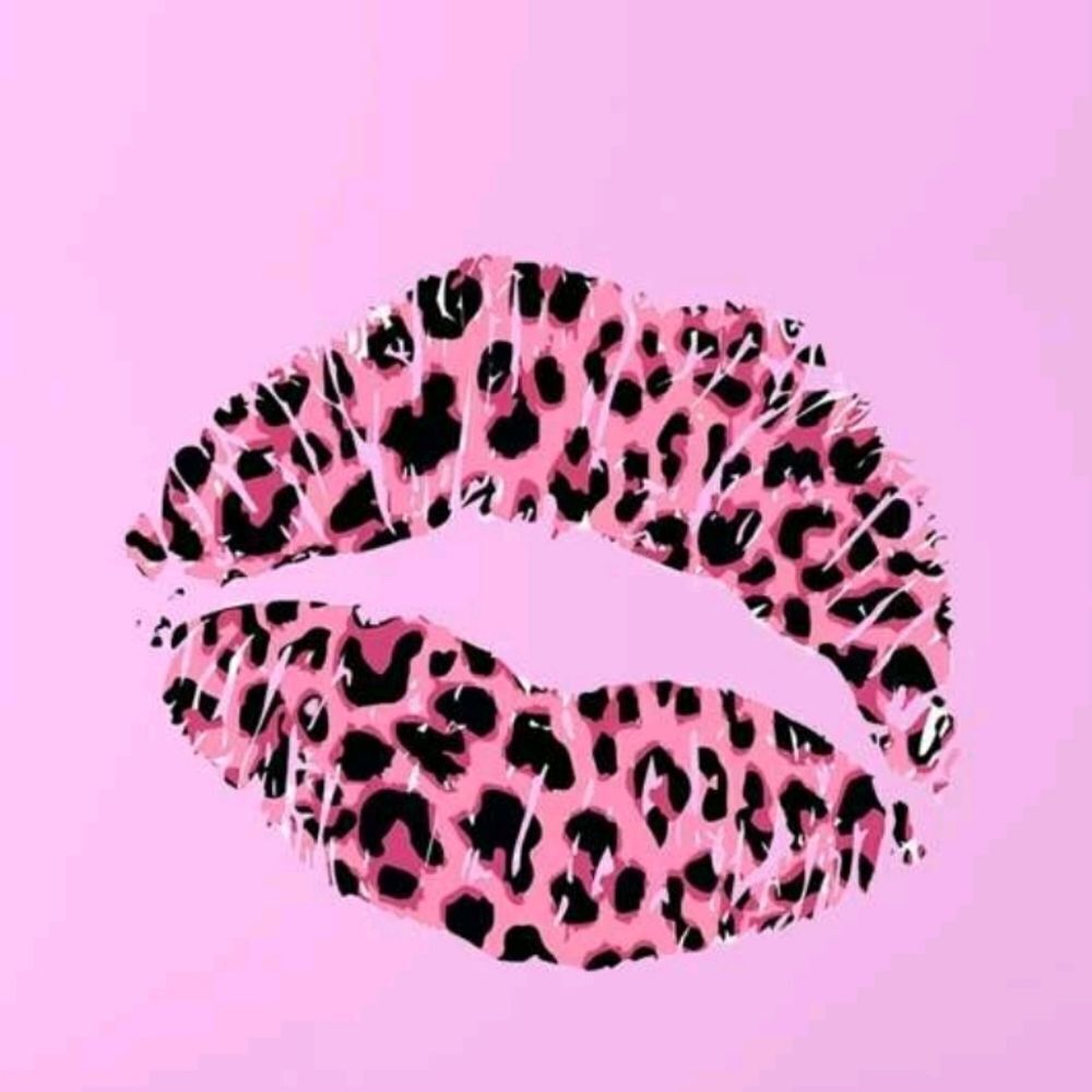 Leopard Print Lips Wall sticker - Picture 4 of 4